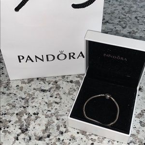 Pandora Heart Clasp Bracelet